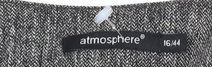 Additional view of Atmosphere women’s grey jacket, size UK 16, business workwear classic