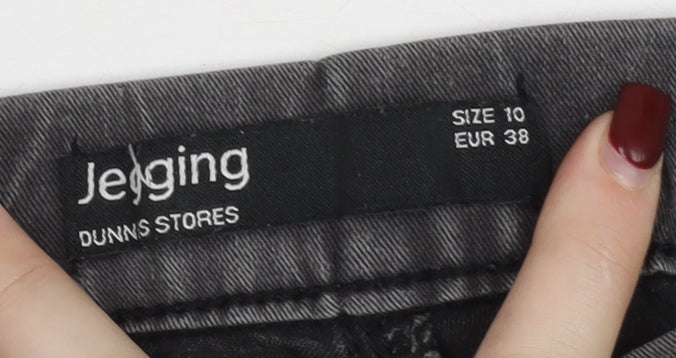 Dunnes Womens Grey Size 10 Jegging Slim Fit Jeans