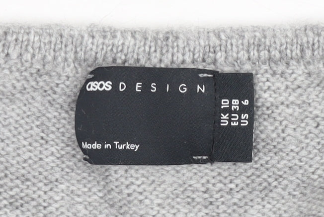 Additional view of ASOS DESIGN Women’s Grey Knit Camisole Tank Top, size UK 10
