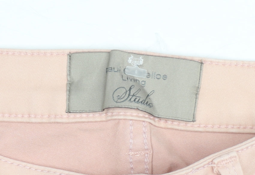 Paul Costelloe Women’s Pink Skinny Jeans Size 12 Stretch Cotton