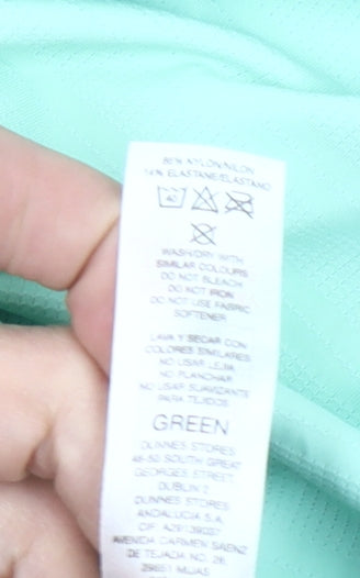 Dunnes Stores Men's Green Medium Athletic T-Shirt Lightweight Activewear