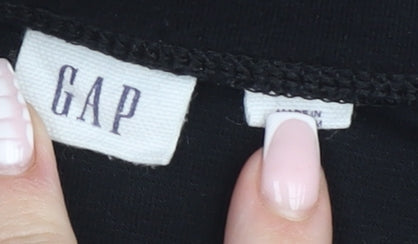 GAP Womens Black Knee Length Stretch Pencil Skirt Size M