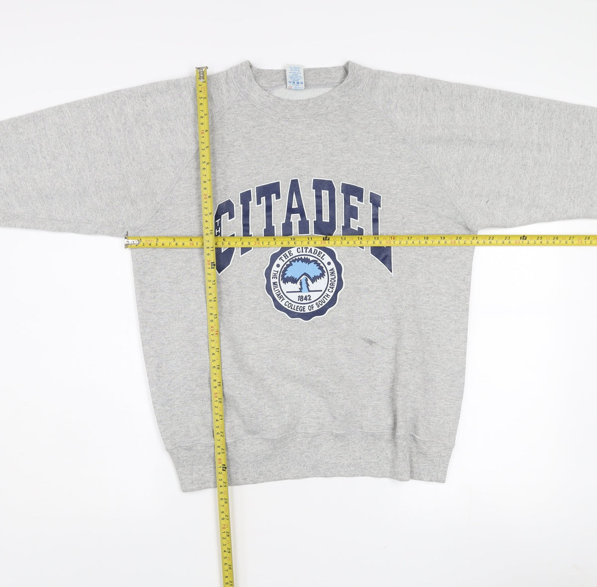 Soffe Sweats Women's Grey L Pullover Sweatshirt The Citadel Graphic