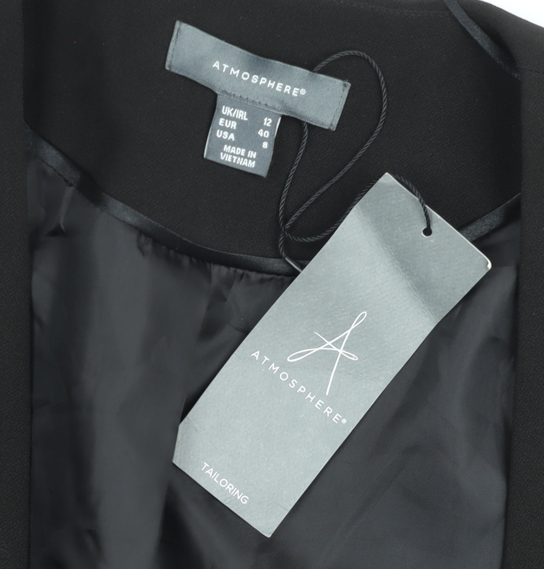 Additional view of Atmosphere Women Black, size 12, Regular Fit Tailored Blazer