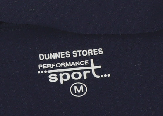 Dunnes Women Navy Pullover Hoodie Medium Performance Sport Top