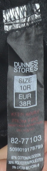Dunnes Women Black Size 10 Slim Jegging Jeans