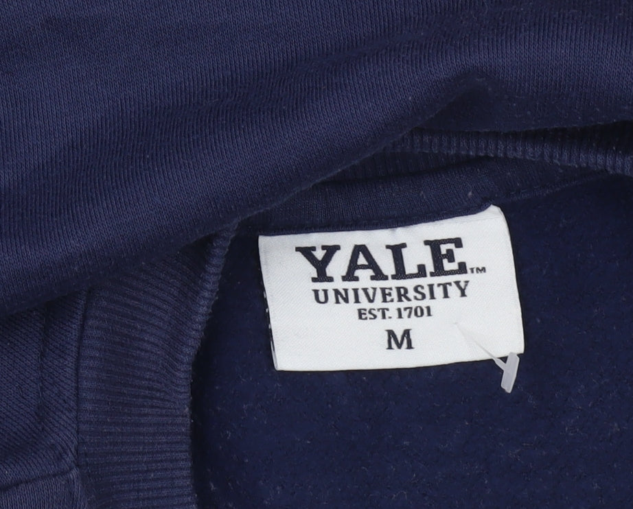 Yale University Women's Navy Blue Crew Neck Pullover Sweatshirt M