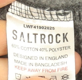 Additional view of Saltrock boys’ grey graphic pullover sweatshirt 11-12 years