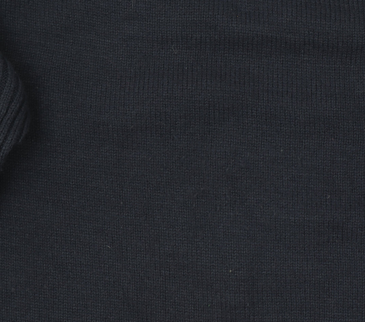 Innocenti Mens Blue 1/4 Zip High Neck Acrylic Jumper XL