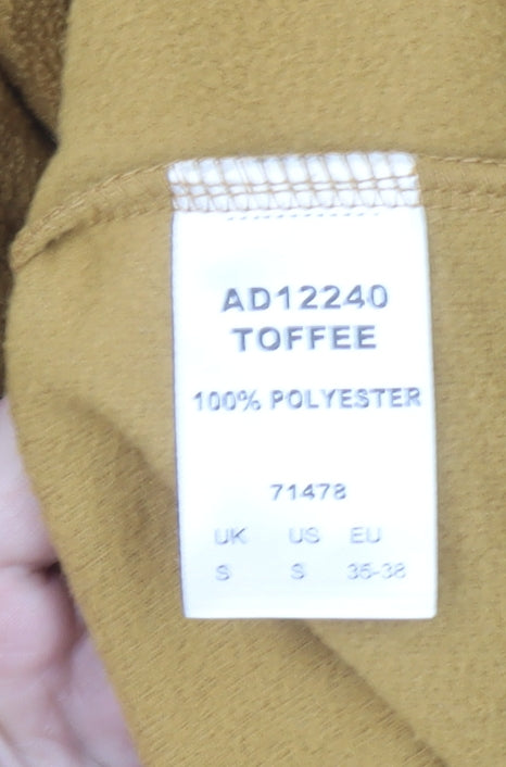 Cotton Traders Men's Brown Fleece Bodywarmer Waistcoat Size S