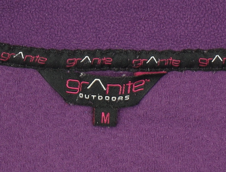 Granite Outdoors Women's Purple Fleece Pullover Sweatshirt Size M