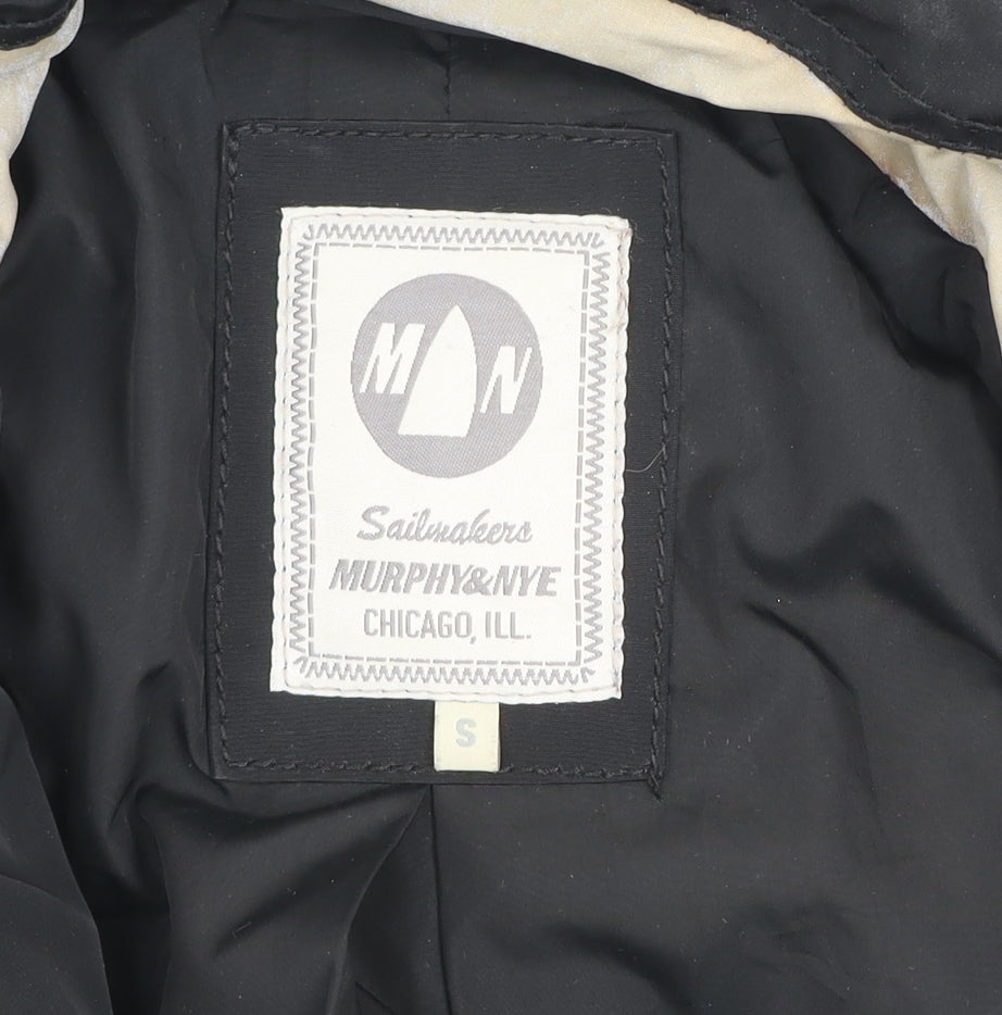 Murphy&Nye Women's Black Softshell Bomber Jacket Size S