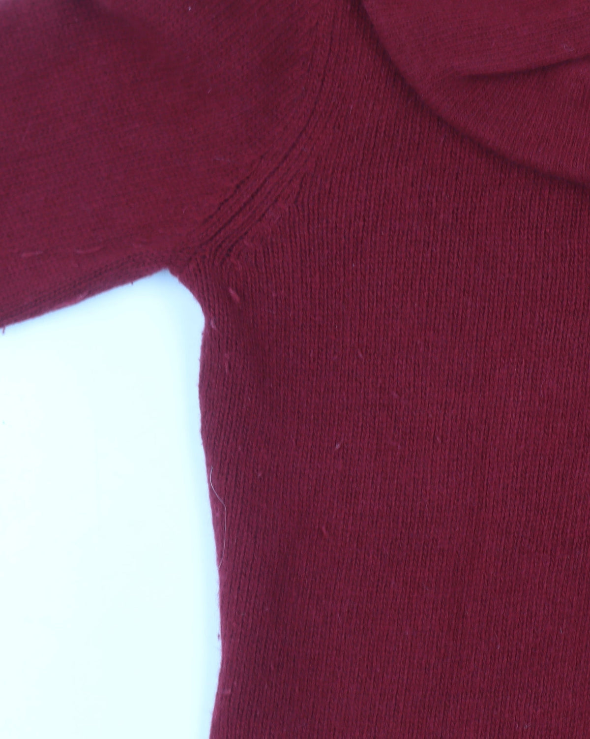 Sarah Spencer Women's Red Lambswool Angora Button Cardigan L