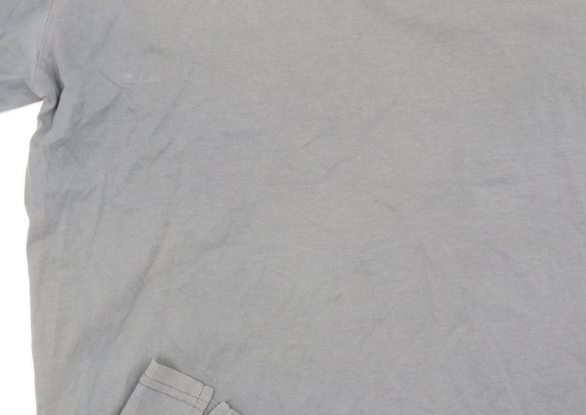 Hugo Boss Men's Grey XL Crew Neck Cotton Short Sleeve T-Shirt