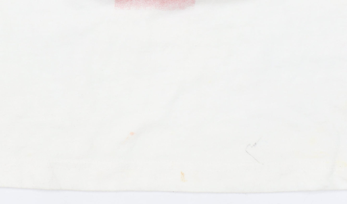 Admiral Men's White England Graphic Cotton T-Shirt Size S