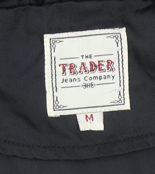 The Trader Jeans Company Men's Black M Windbreaker Jacket