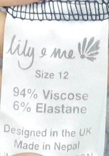 Lily and Me Women’s Multicoloured Floral Shift Dress Size 12