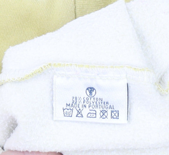 FatFace Women’s Yellow 1/4 Zip Pullover Sweatshirt Size 10