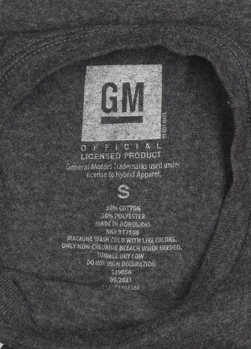 GM Corvette 1963 Sting Ray Men's Charcoal Graphic T-Shirt Small