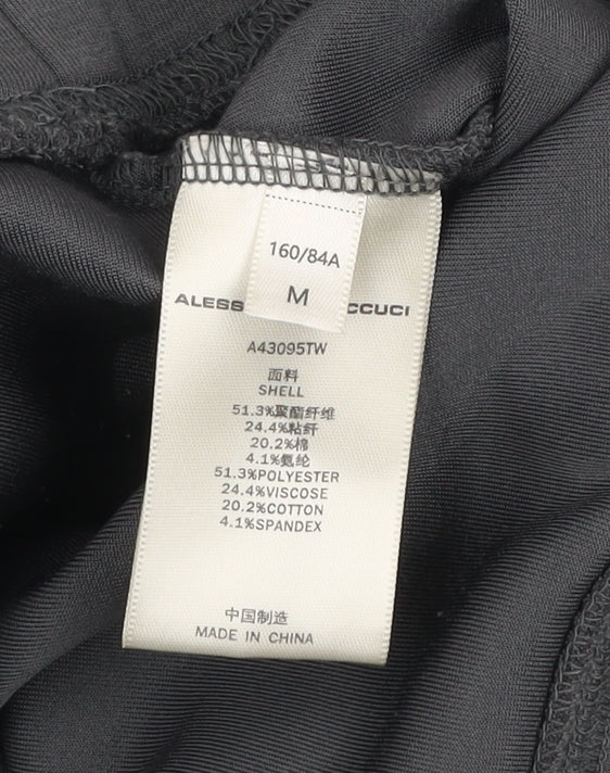 Alessandro Paccuci Womens Grey Pullover Sweatshirt Size 10 Relaxed Fit