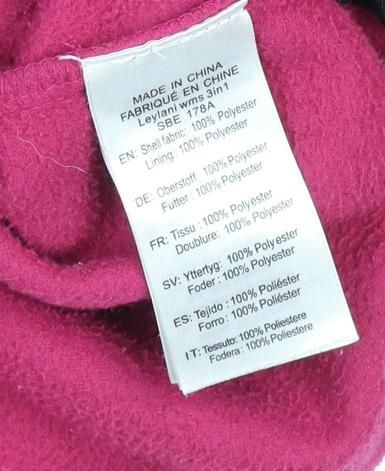 McKINLEY Womens Red Fleece 3-in-1 Jacket Size 12 Full Zip Outdoor Coat