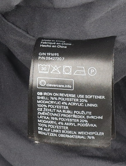 L.O.G.G. Women's Black Fleece Basic Jacket Size 14