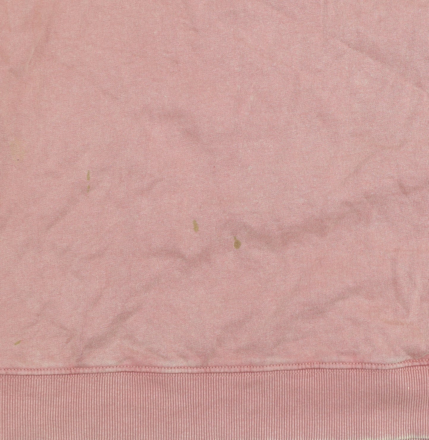ZARA Womens Pink Crew Neck Pullover Sweatshirt Size M Cotton Blend