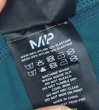 MP Women's Green XL Stretch Leggings Activewear Trousers