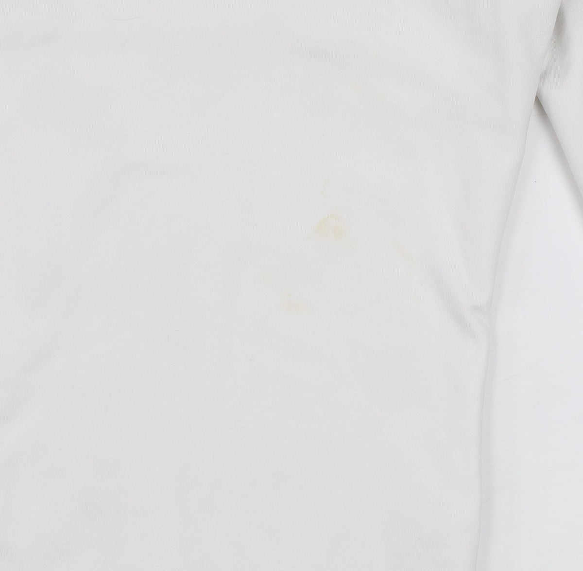Under Armour Boys White Long Sleeve Mock Neck ColdGear Top L