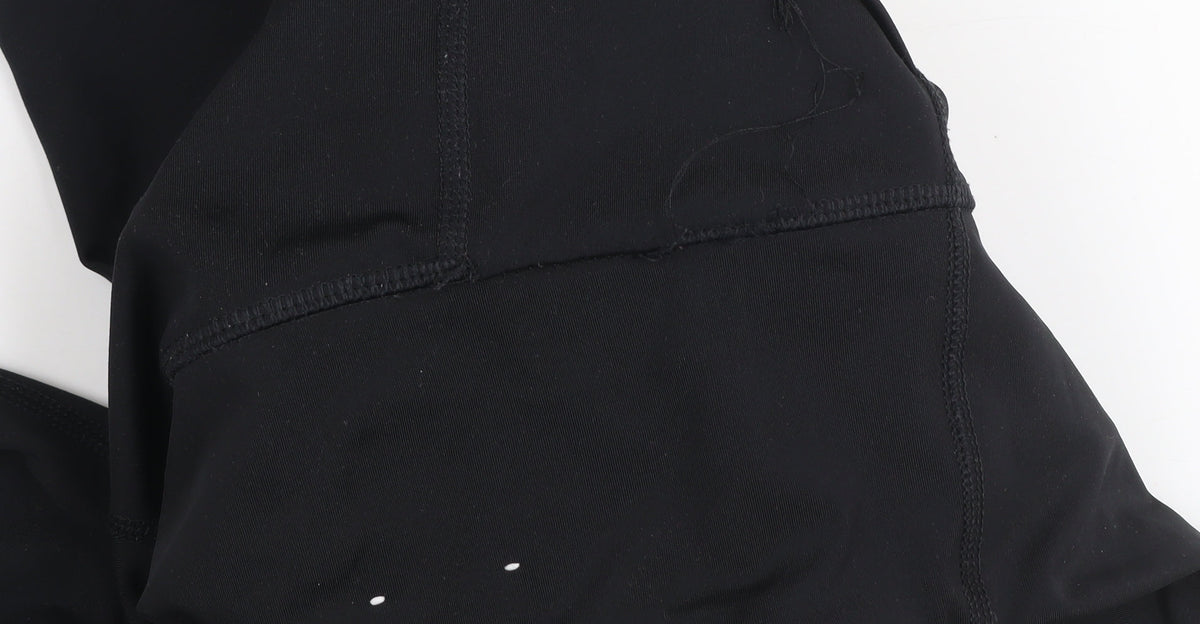 Calvin Klein Womens Black Capri Leggings M Gym Training Stretch