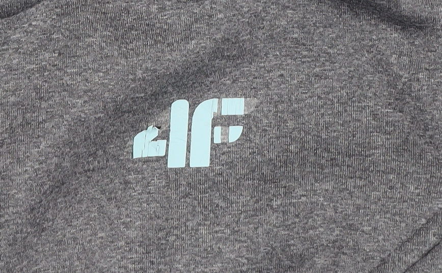 4F Womens Grey Hooded Softshell Jacket XS