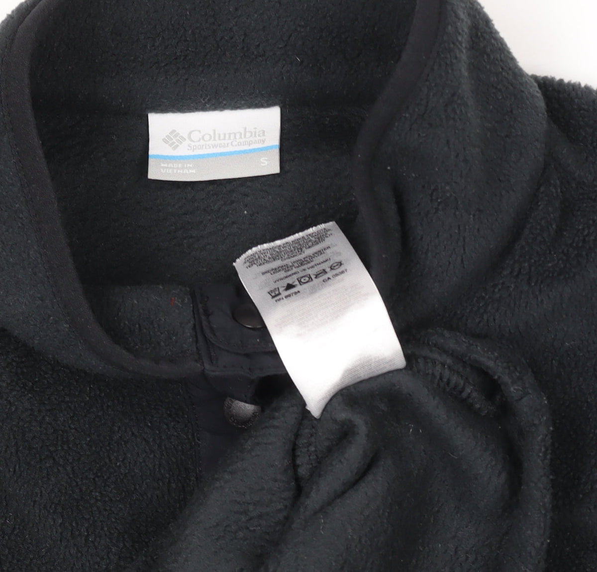 Columbia Men's Black Fleece Pullover Sweatshirt Size S