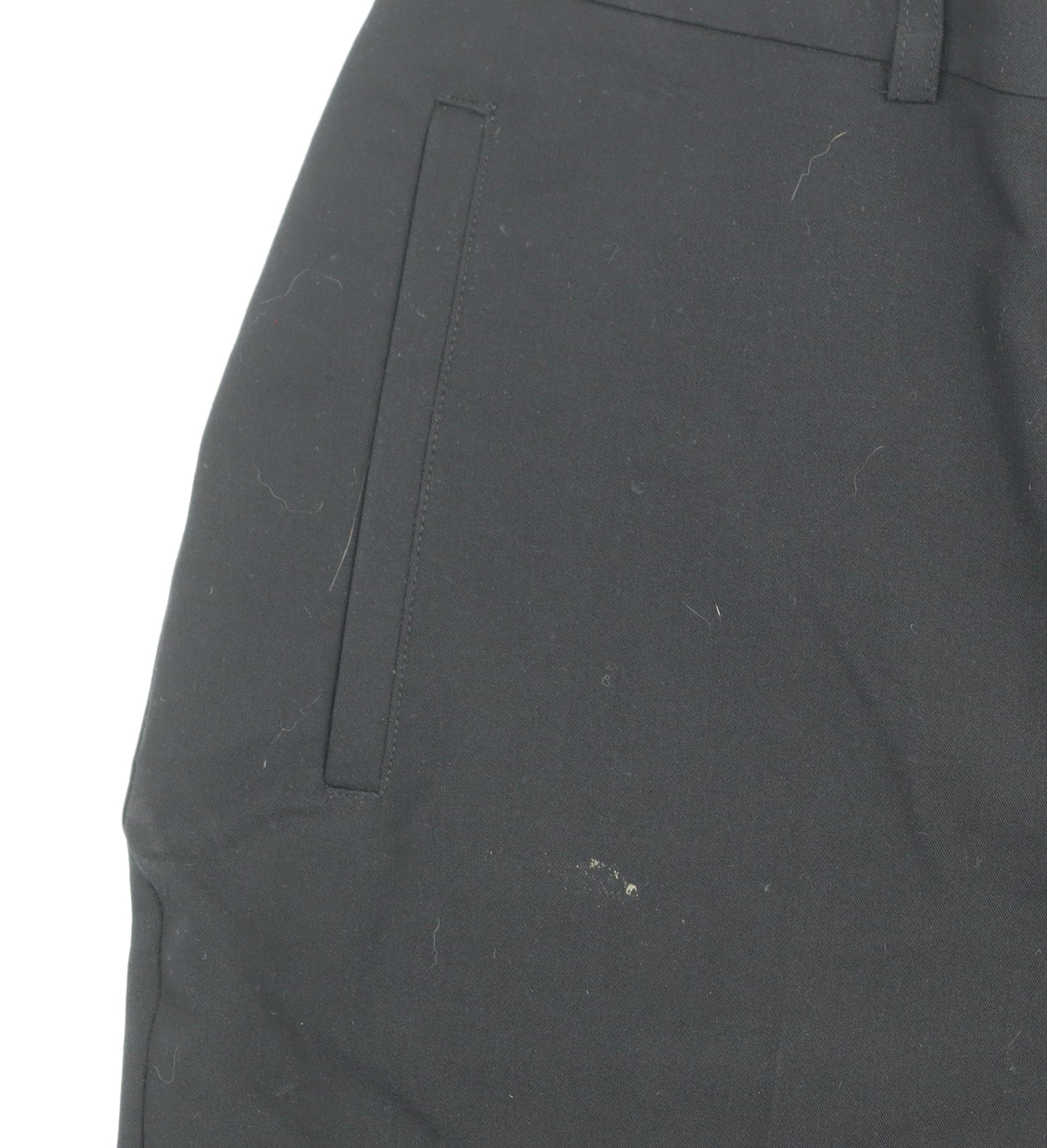 Dunnes Women’s Black Stretch Straight Leg Trousers Size 12