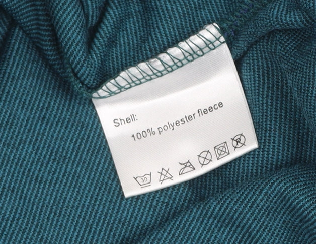 Portwest Men’s Green Fleece 1/4 Zip Pullover Sweatshirt Size L