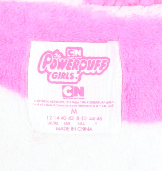 The Powerpuff Girls Women's Pink Fleece Pyjama Top Size 12-14