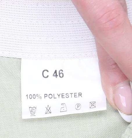 Westerlind Women’s Beige Elastic Waist Straight Trousers Size 14
