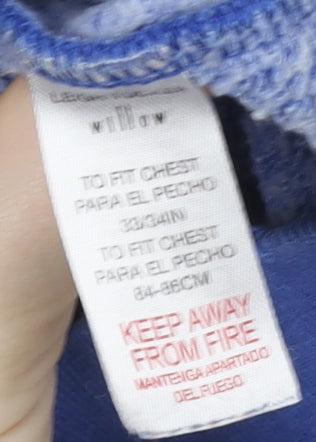Leigh Tucker Willow Girls Blue Hooded Pullover Jumper - Size 10-11 Years