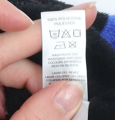 Dunnes Boys Black Multicoloured Fleece Sweatshirt 4-5 Years 'Too Cool'