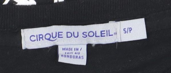 Cirque du Soleil Men’s Black S Graphic Print T-Shirt Cotton