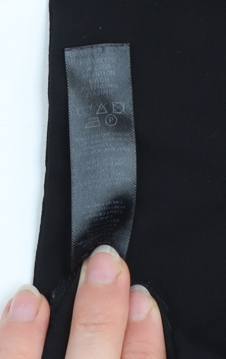 Dunes Women's Black Stretch Slim Fit Trousers Size M