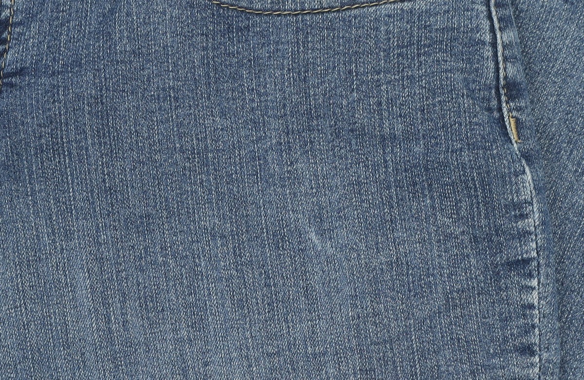 Merona Women's Blue Bootcut Jeans Size 4R Regular Fit Denim