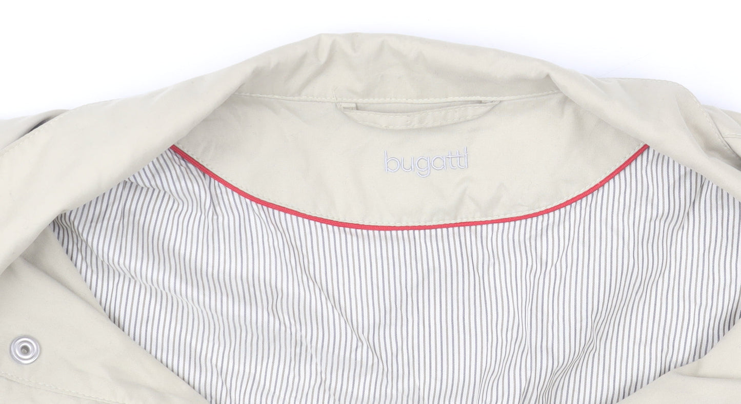 Bugatti Men's Beige Lightweight Basic Jacket Size 42R