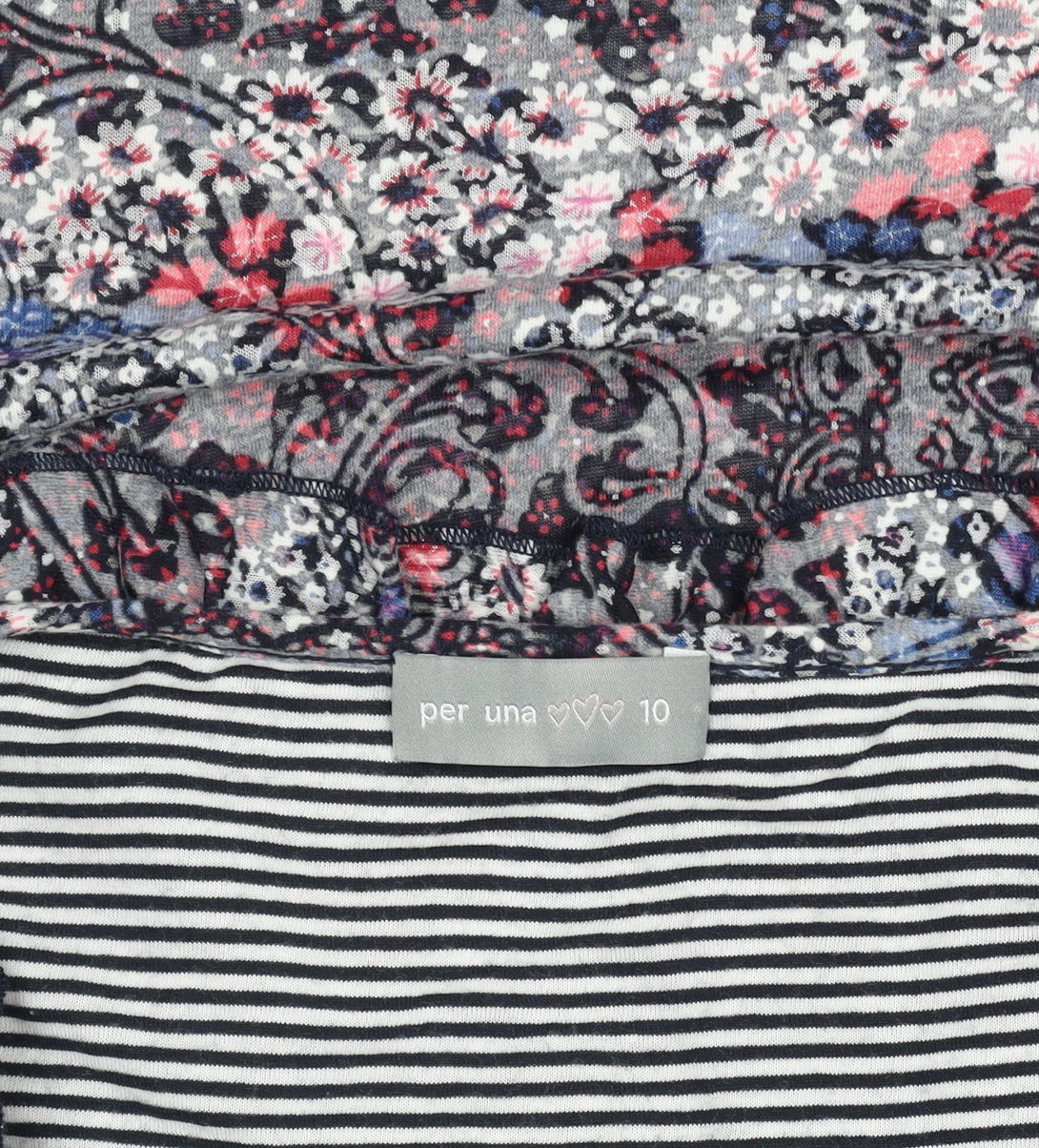 Marks and Spencer Per Una Women's Multicoloured Floral Tunic Blouse Size 10