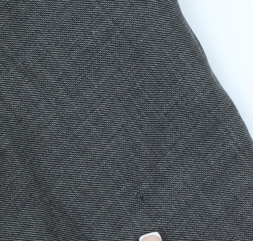 Hugo Boss Men's Grey Wool Blazer Jacket 40R Classic Notch Lapel