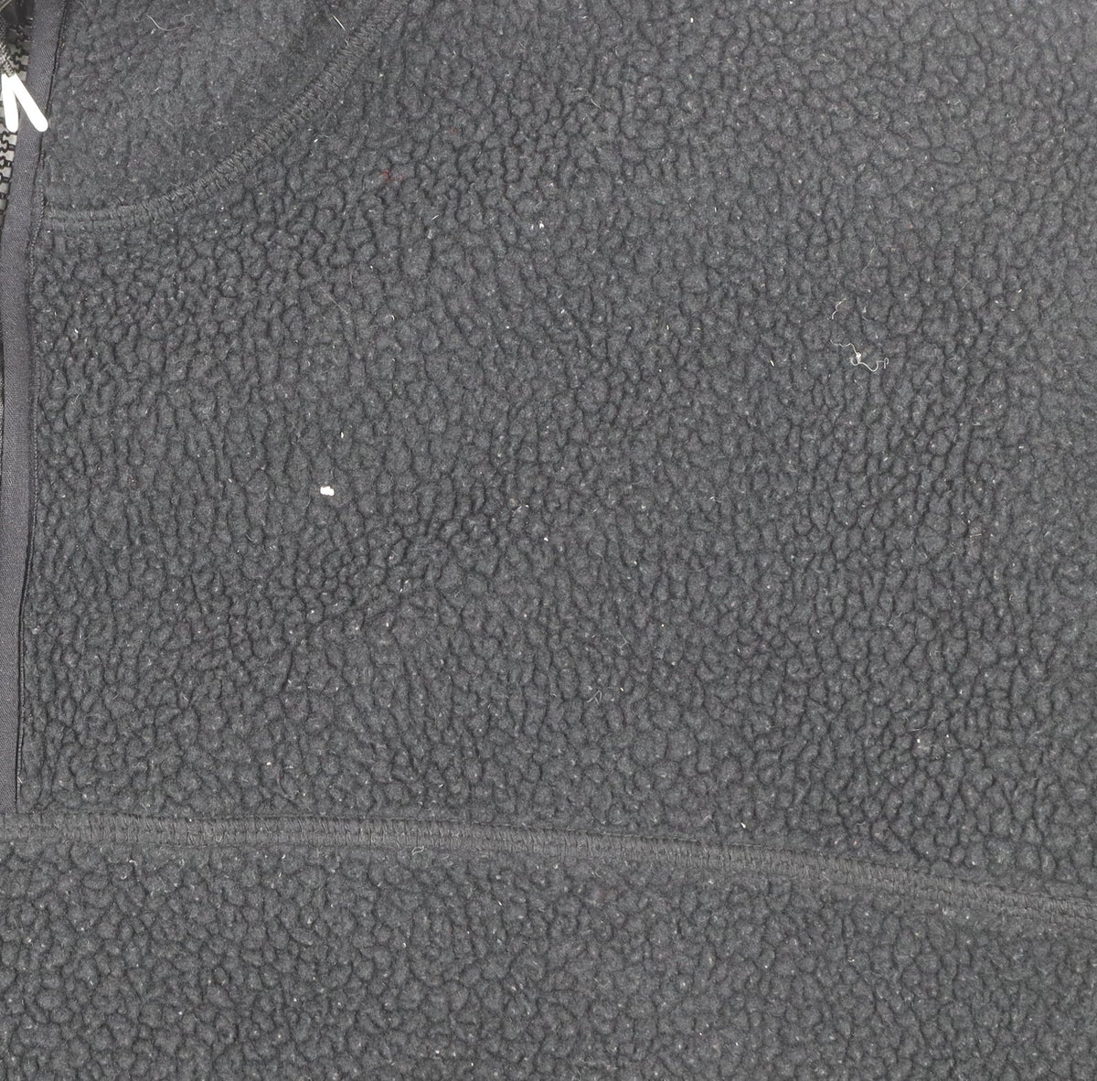 Dunnes Men's Black Fleece 1/4 Zip Pullover Sweatshirt Size M