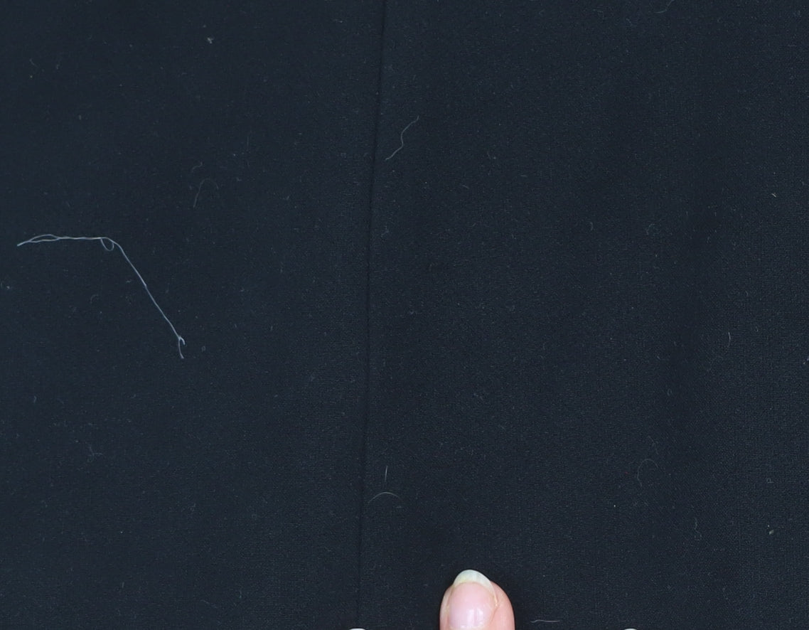 ASH New York Black Women's Slim Fit Blazer Jacket Size 10