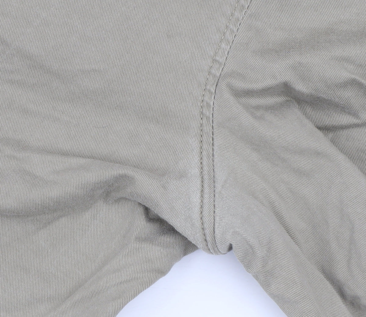 Selected Homme Men's Beige Chino Trousers W38 L34 Organic Cotton Blend
