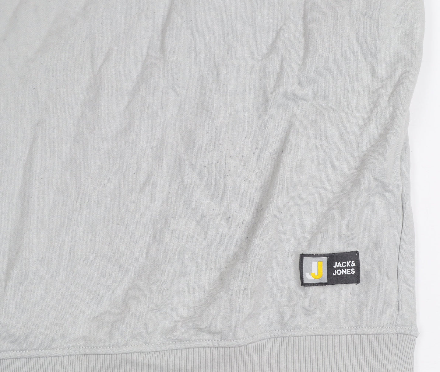 Jack & Jones Men’s Grey 2XL Crew Neck Pullover Sweatshirt