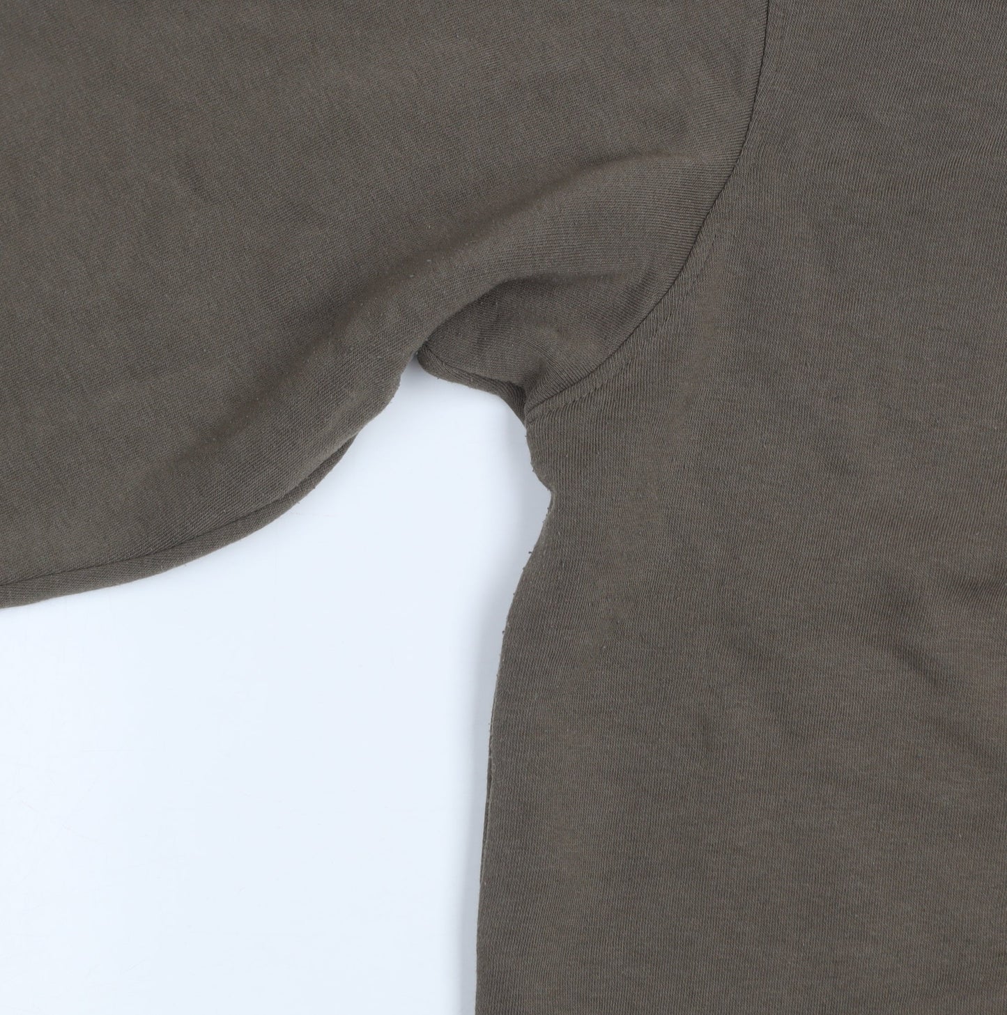 Jack & Jones Men’s Brown 2XL Half Zip Fleece Sweatshirt