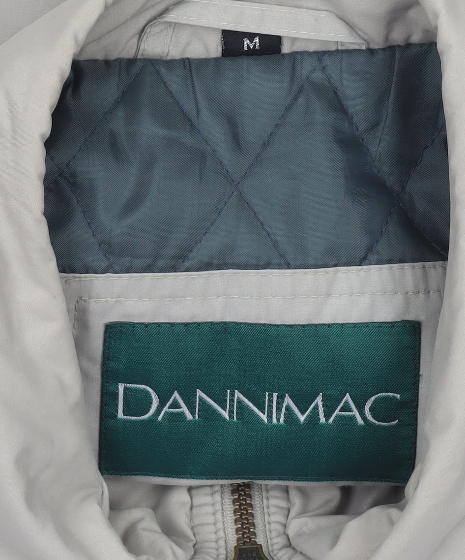 Dannimac Men's Beige Mid-Length Lined Jacket M